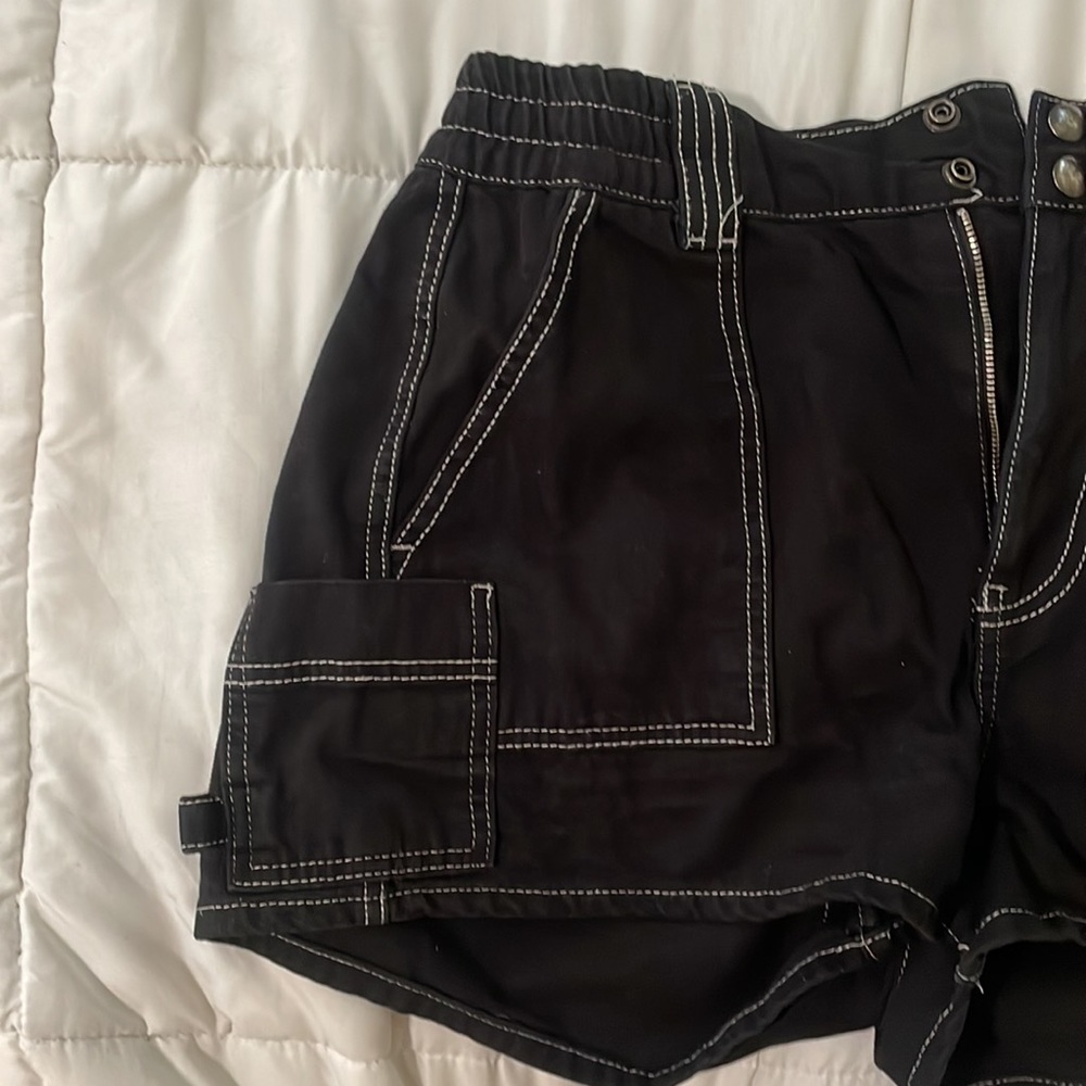 Urban outfitters BDG High-Waisted Skate Carpenter Short – Black Denim